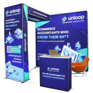 10 Ft Trade Show Booth Model 1 Standard